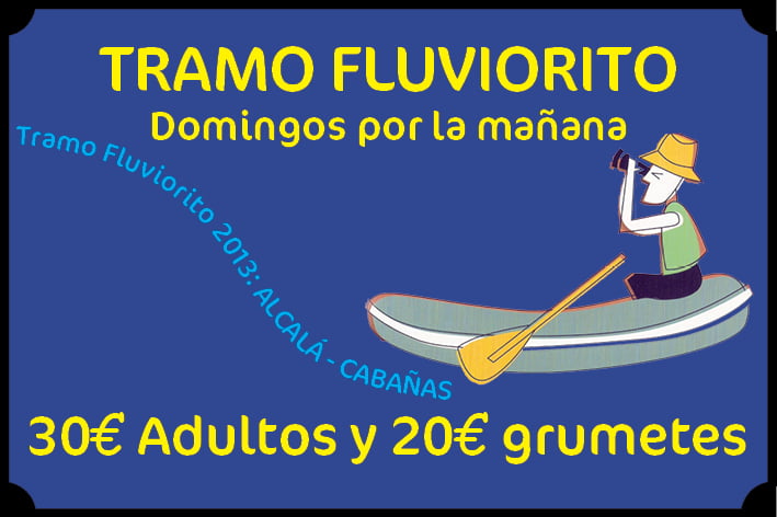 Oferta descenso Tramo fluviorito (Alcalá Cabañas)